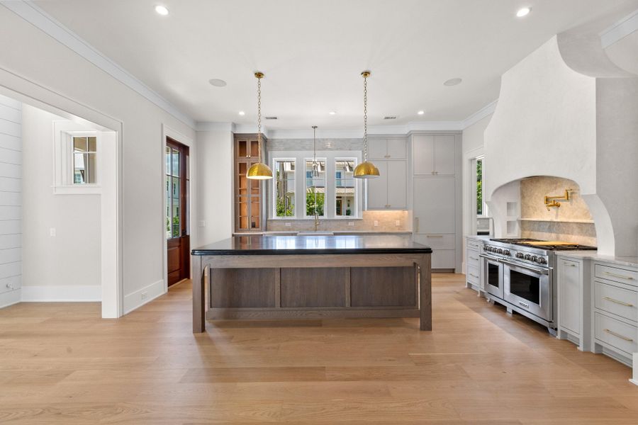 Furnished interior view inside a new home in , Charleston (Image 15).