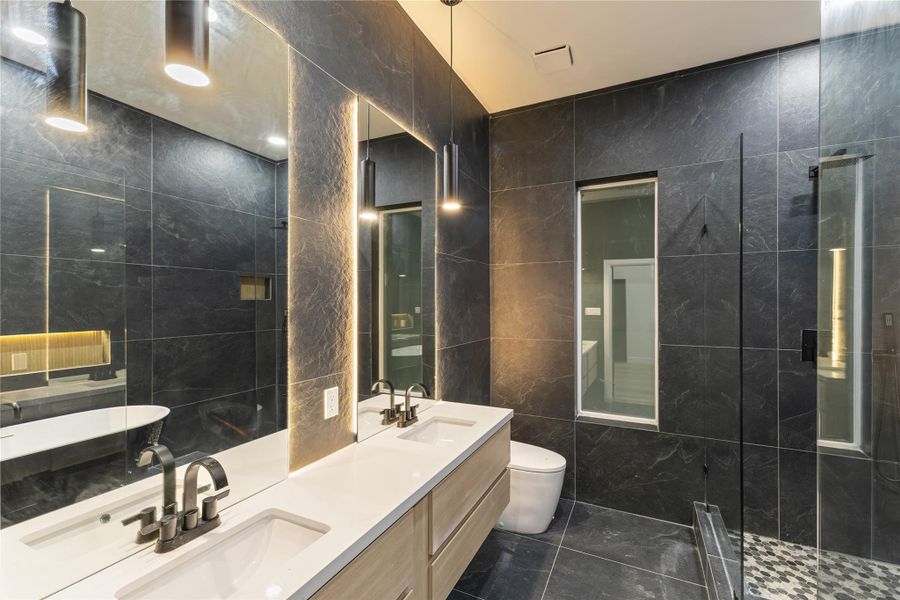 Furnished interior view inside a new home in , Houston (Image 7).