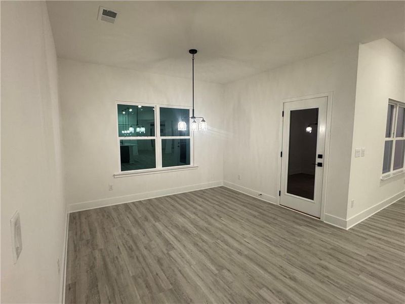 Spacious, unfurnished interior of a new home in The Fields of Walnut Creek, Pendergrass (Image 21).
