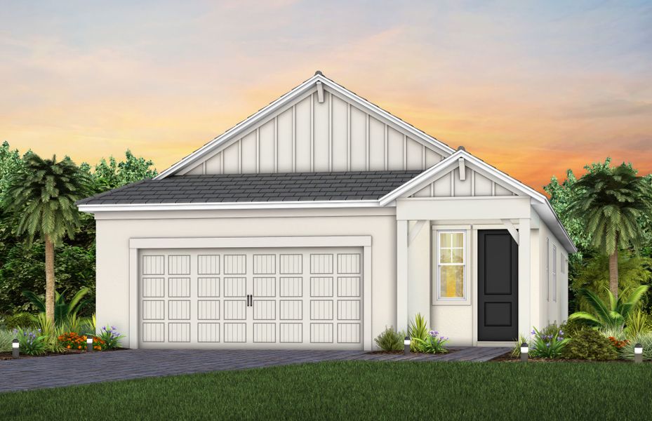 Elevation FH2 in Farmhouse Heron Plume