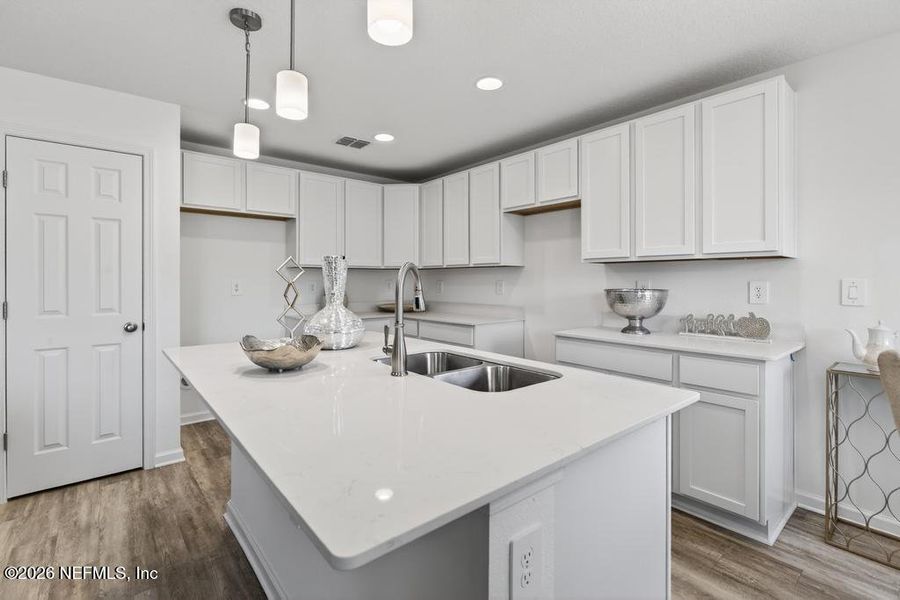Furnished interior view inside a new home in , Jacksonville (Image 20).