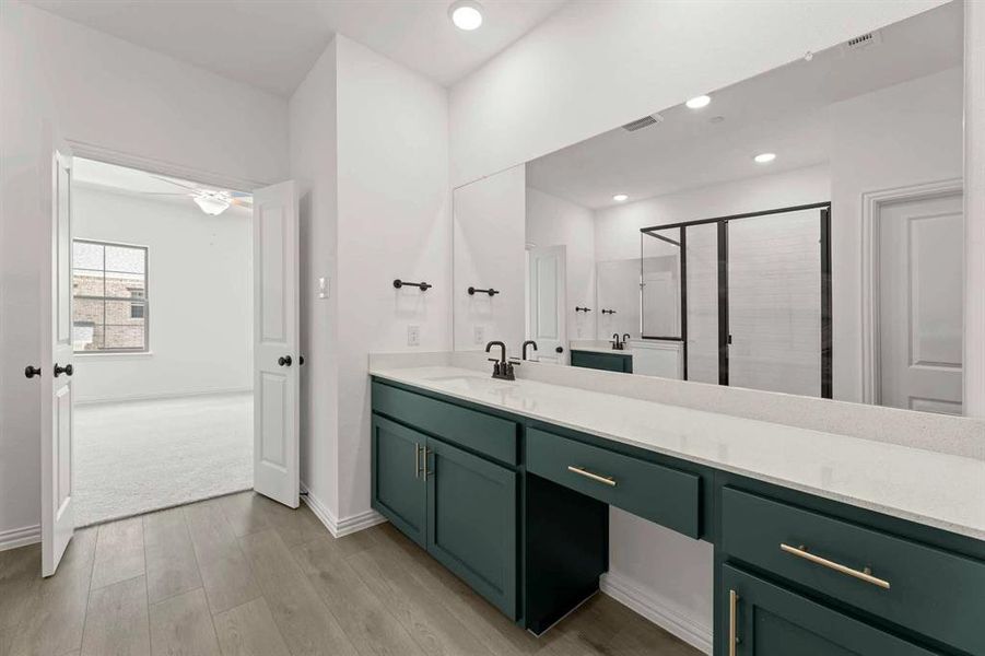 Furnished interior view inside a new home in Parkside, Mansfield (Image 11). Furnished interior view inside a new home in Parkside, Mansfield (Image 11).