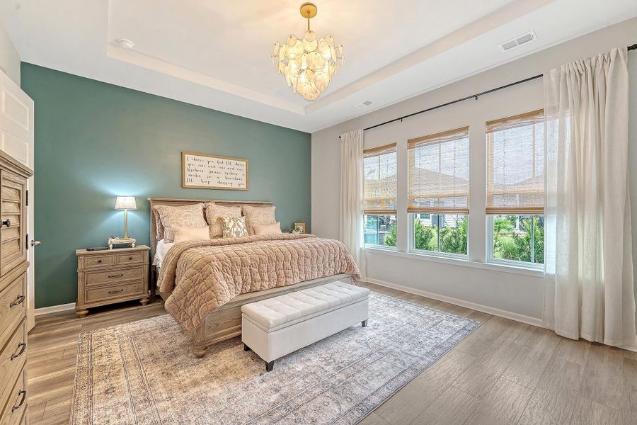 Furnished interior view inside a new home in Horizons at Summers Corner | 55+: The Estates, Summerville (Image 7).