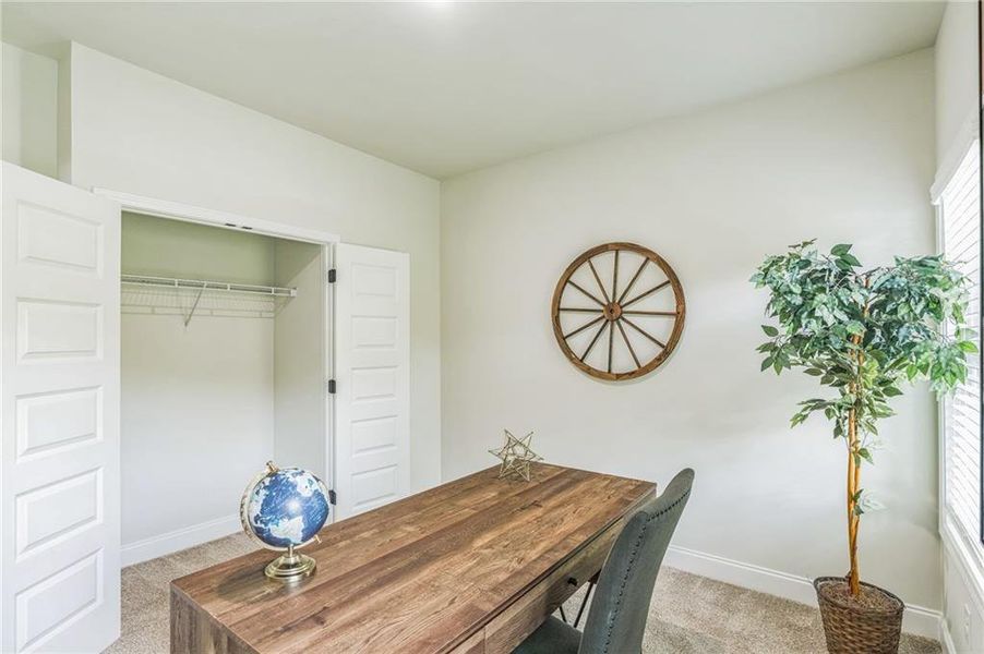 Furnished interior view inside a new home in , Atlanta (Image 8).