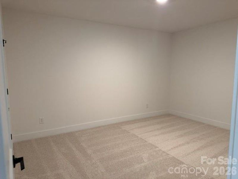 Flex room in basement Flex room in basement