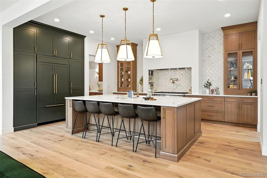 Furnished interior view inside a new home in , Denver (Image 32).