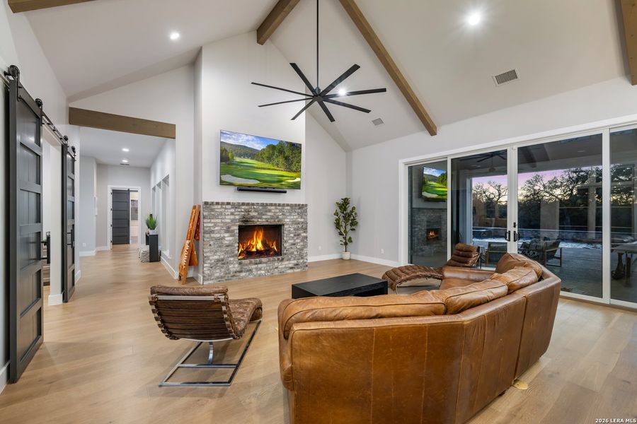 Furnished interior view inside a new home in , Bulverde (Image 16).