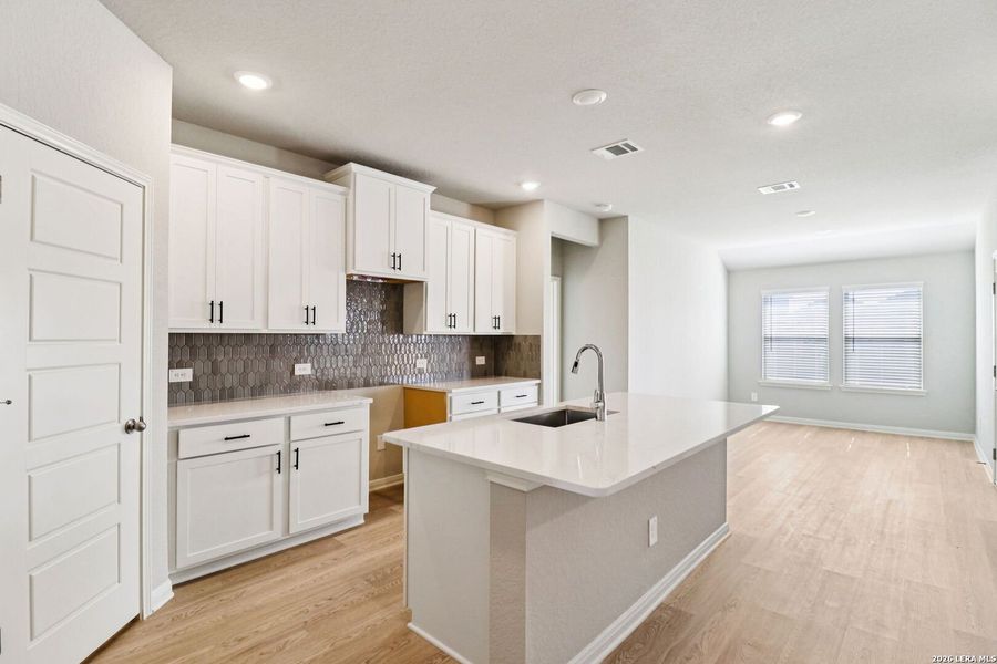 Furnished interior view inside a new home in Catalina, Converse (Image 13).