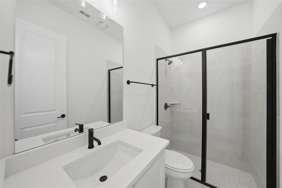 Furnished interior view inside a new home in Fields - 40' Lots, Frisco (Image 6).