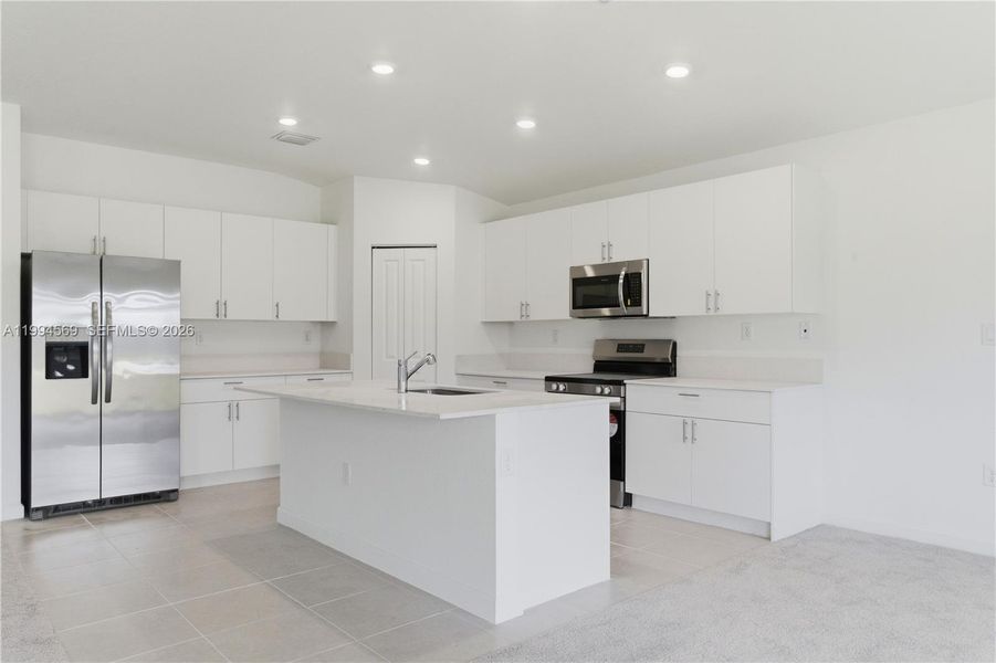 Furnished interior view inside a new home in , Homestead (Image 8).