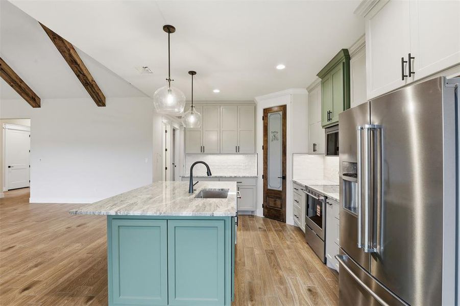Furnished interior view inside a new home in , Granbury (Image 13).