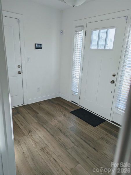 Foyer on main level