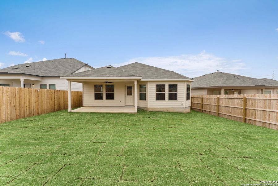 Exterior details and patio area of a home in Agave, San Antonio (Image 3). Exterior details and patio area of a home in Agave, San Antonio (Image 3).