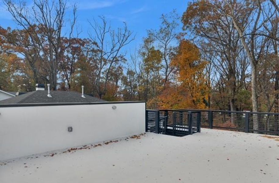 Exterior details and patio area of a home in , Atlanta (Image 36). Exterior details and patio area of a home in , Atlanta (Image 36).