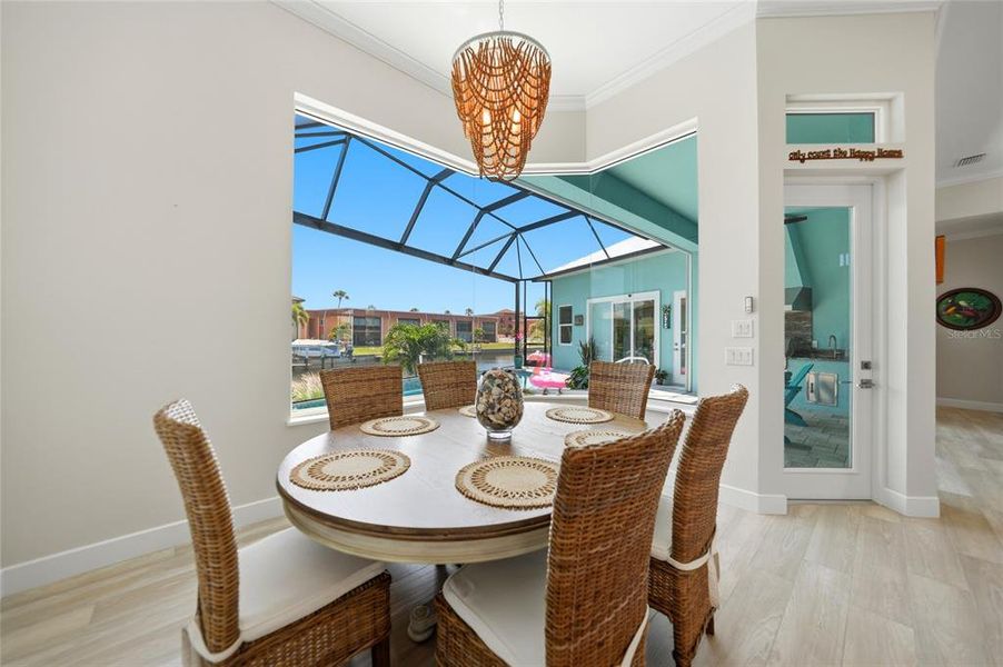 Furnished interior view inside a new home in , Punta Gorda (Image 9).
