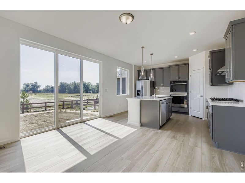 Furnished interior view inside a new home in Country Club Reserve, Fort Collins (Image 11).