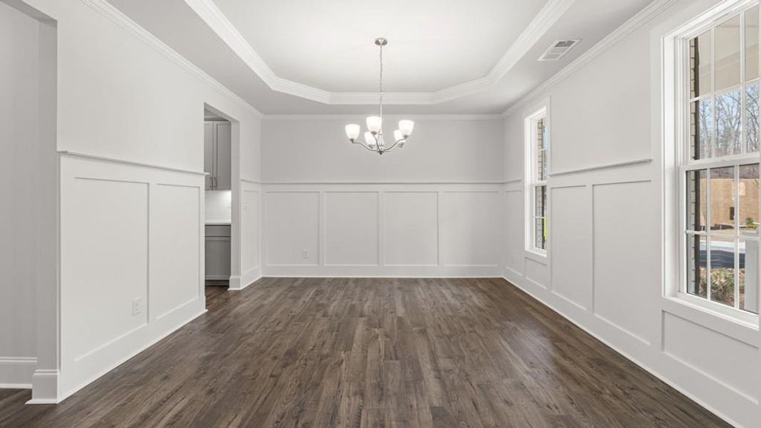 Spacious, unfurnished interior of a new home in Butner Estates, South Fulton (Image 11).