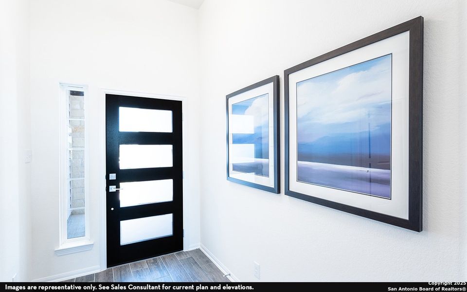 Spacious, unfurnished interior of a new home in The Woodlands at Medina Hills, Mico (Image 14).