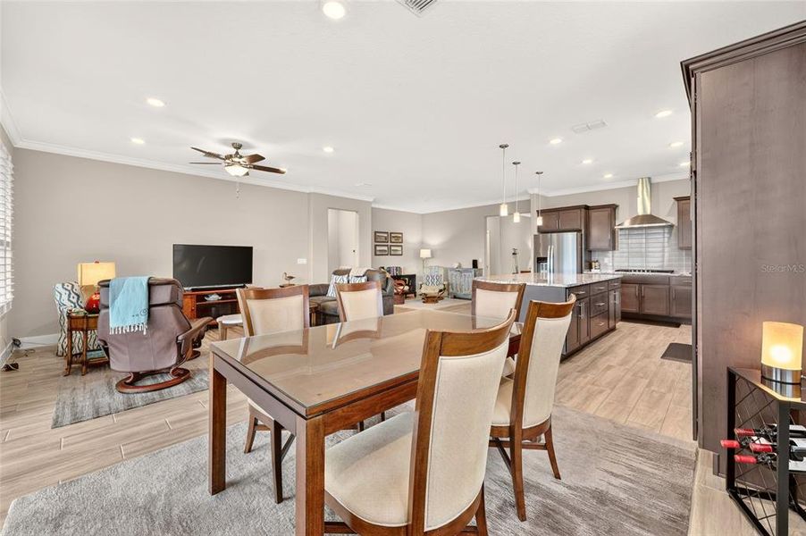 Furnished interior view inside a new home in , Ocala (Image 52).