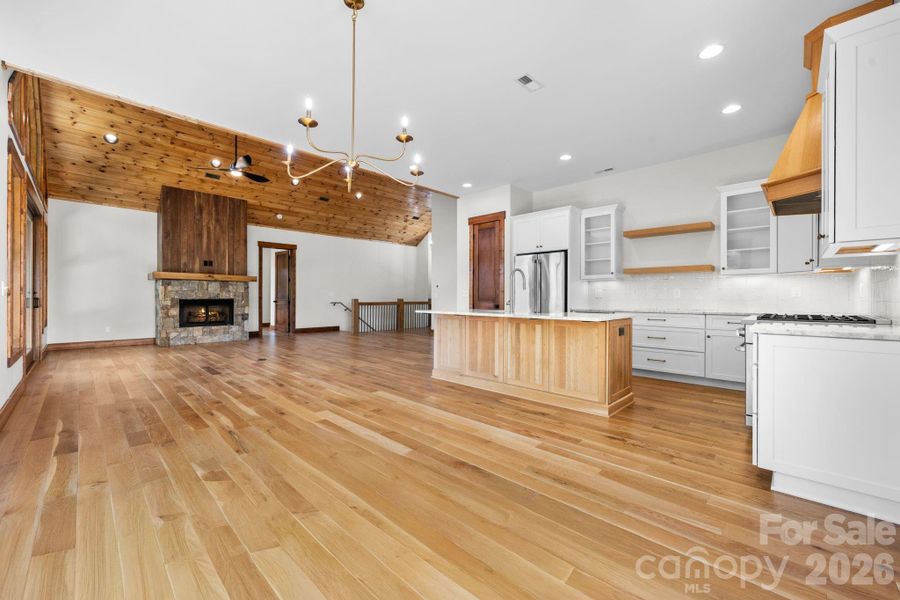 Furnished interior view inside a new home in , Banner Elk (Image 7).