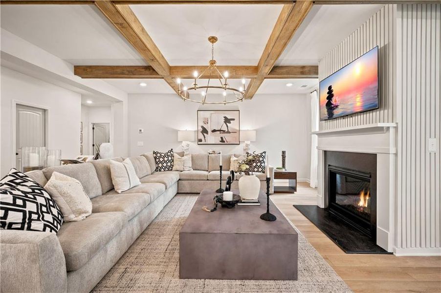 Furnished interior view inside a new home in Everson, Snellville (Image 36).