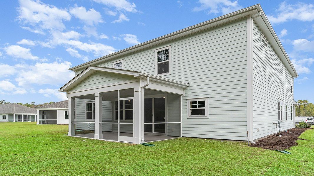 Representative exterior photo of a completed home built from the Westerly by D.R. Horton in The Preserve at Shaftesbury Glen, Conway, SC (Image 12).