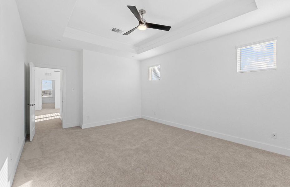 Spacious, unfurnished interior of a new home in Northpoint at Old Settlers, Round Rock (Image 26).