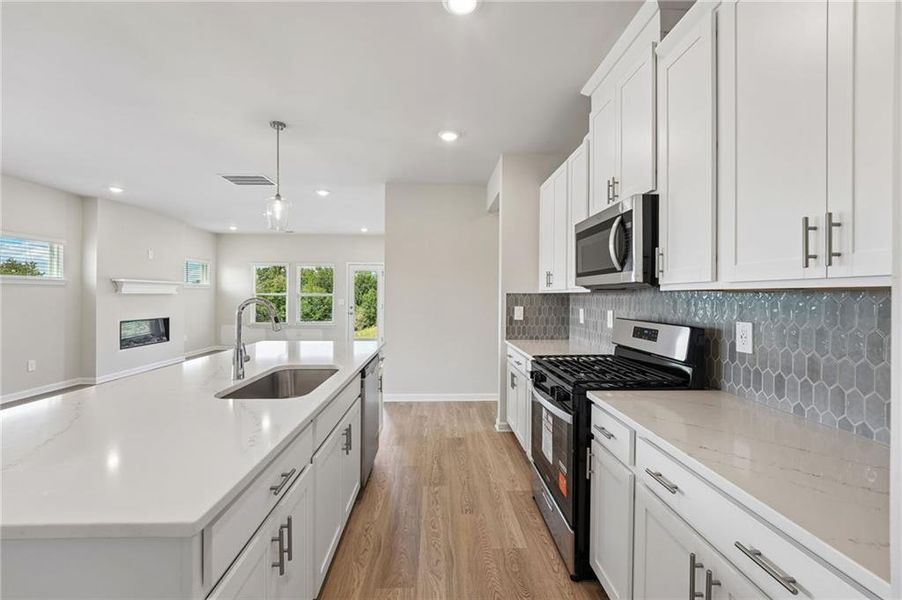 Furnished interior view inside a new home in Hemingway - Reserve Series, Cumming (Image 15).