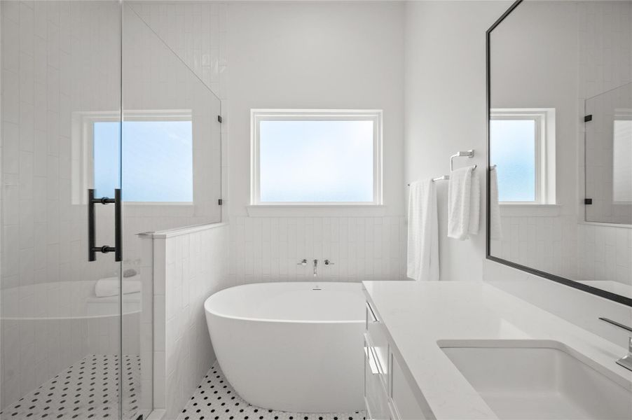 Furnished interior view inside a new home in , Houston (Image 14).