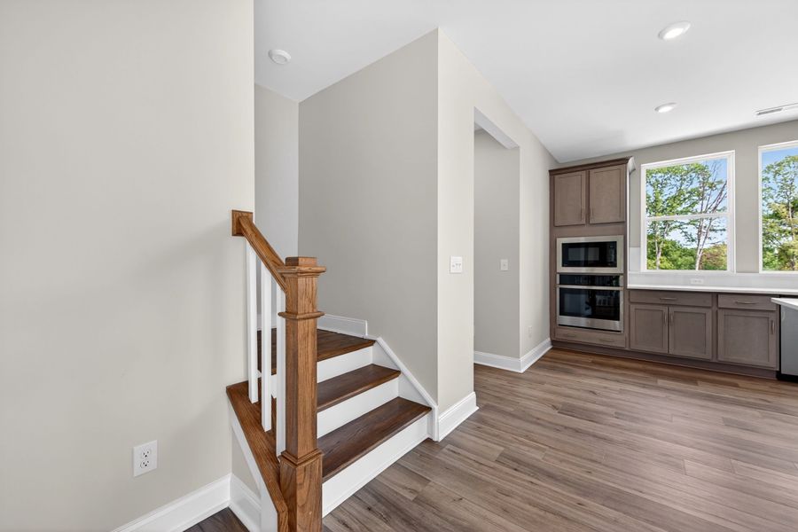 Spacious, unfurnished interior of a new home in Archer Row, Charlotte (Image 37). Spacious, unfurnished interior of a new home in Archer Row, Charlotte (Image 37).