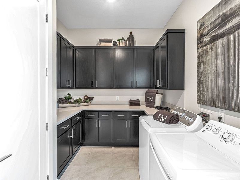 Representative furnished interior of a home built from the Palisade by Taylor Morrison in Avalon at Friendswood, Friendswood (Image 32).