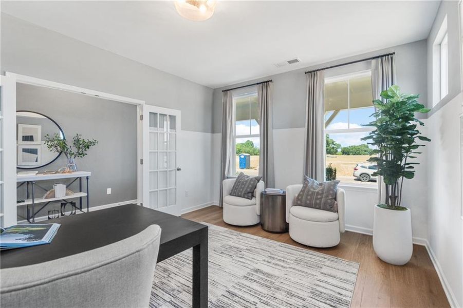 Furnished interior view inside a new home in Fern Hollow, Buford (Image 30).