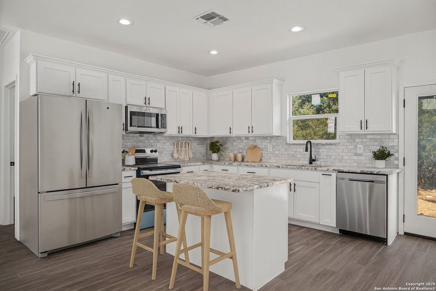 Furnished interior view inside a new home in , Canyon Lake (Image 10). Furnished interior view inside a new home in , Canyon Lake (Image 10).