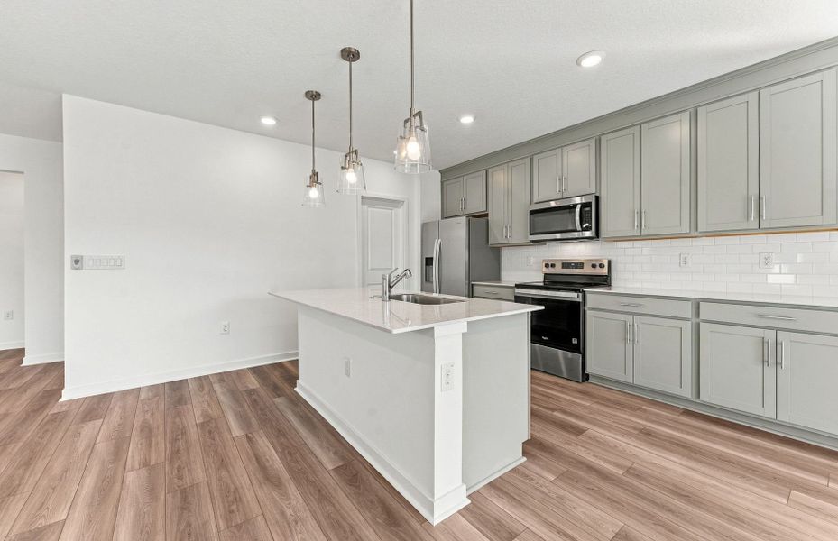 Furnished interior view inside a new home in Caldera, Spring Hill (Image 9).