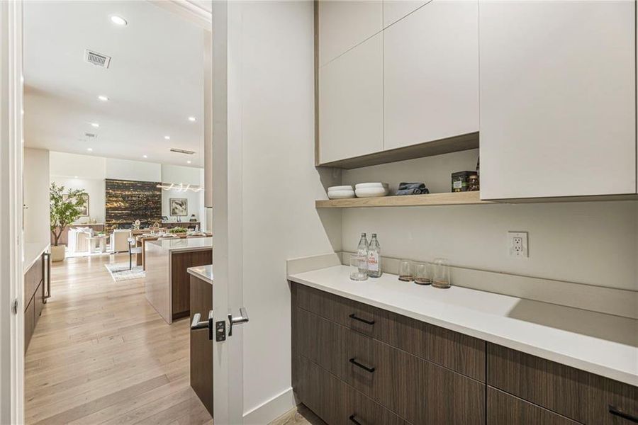 Furnished interior view inside a new home in , Suwanee (Image 17).