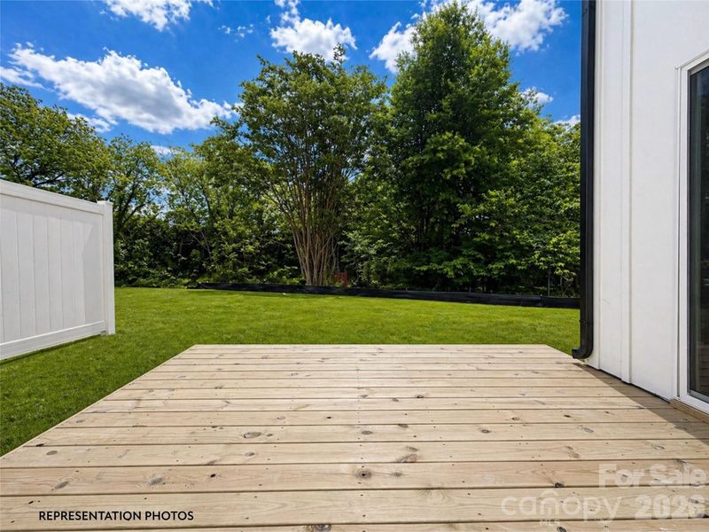 Exterior details and patio area of a home in , Charlotte (Image 3).