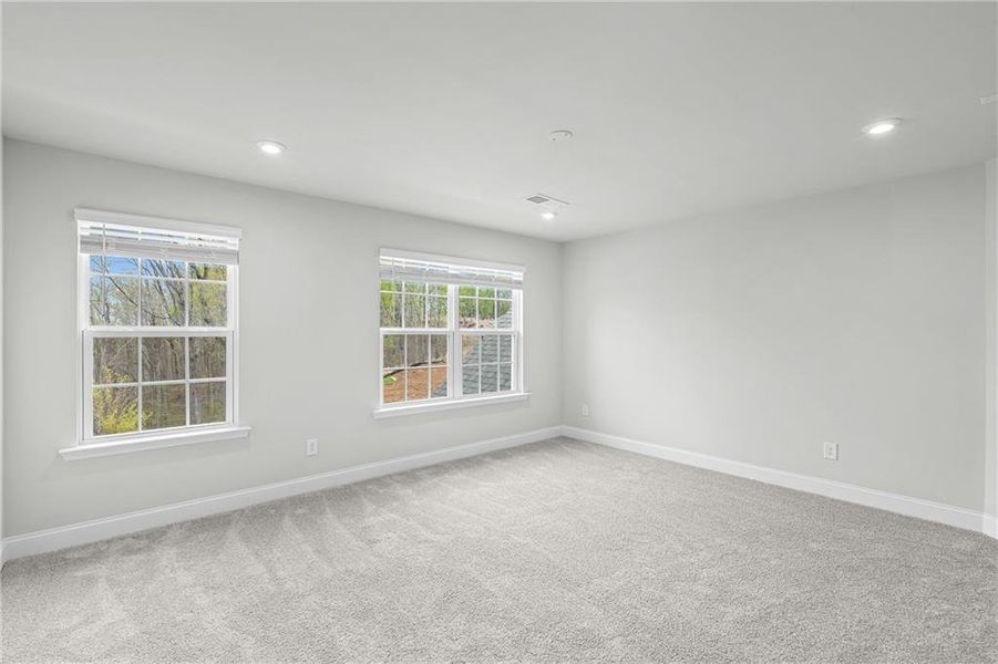 Spacious, unfurnished interior of a new home in Rose Creek, Cumming (Image 20). Spacious, unfurnished interior of a new home in Rose Creek, Cumming (Image 20).