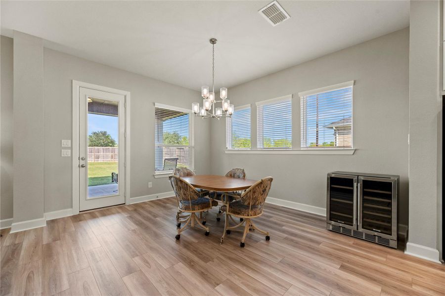 Furnished interior view inside a new home in , Katy (Image 30).