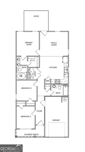 2D floor plan layout of this home in Maddox Station, Eatonton, GA (Image 2). 2D floor plan layout of this home in Maddox Station, Eatonton, GA (Image 2).