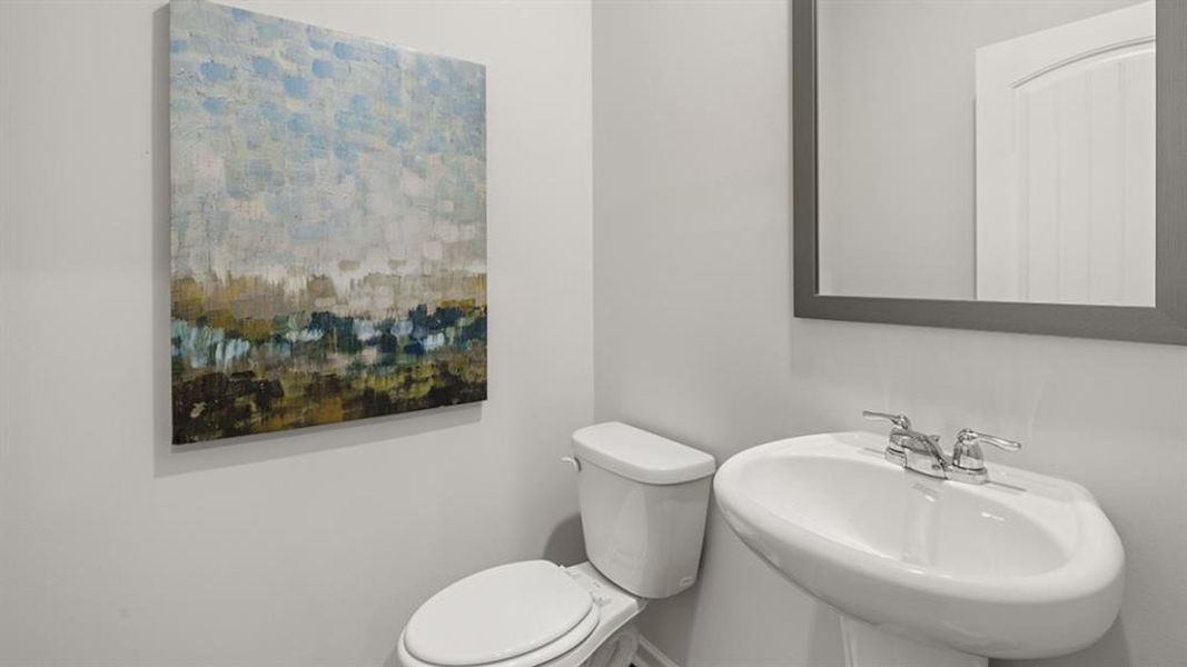 Furnished interior view inside a new home in Oconee Overlook Townhomes, Gainesville (Image 25).