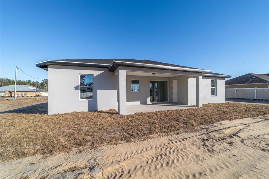 Exterior details and patio area of a home in , Ocala (Image 27).