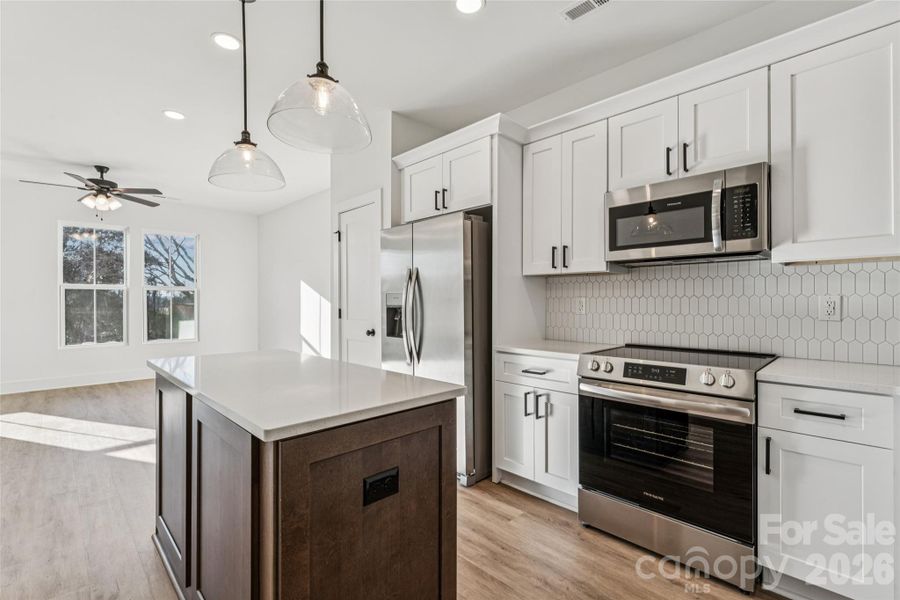 Furnished interior view inside a new home in , Charlotte (Image 7).