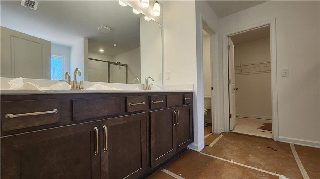 In-progress construction of a new home in The Estates at Casteel, Bethlehem, GA (Image 21).