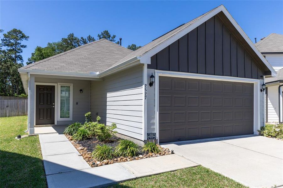 Impressive front elevation showcasing modern architecture with clean lines. Impressive front elevation showcasing modern architecture with clean lines.