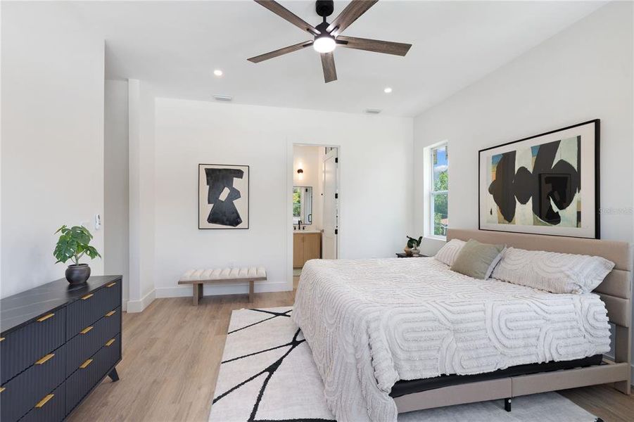 Furnished interior view inside a new home in , Tampa (Image 16). Furnished interior view inside a new home in , Tampa (Image 16).