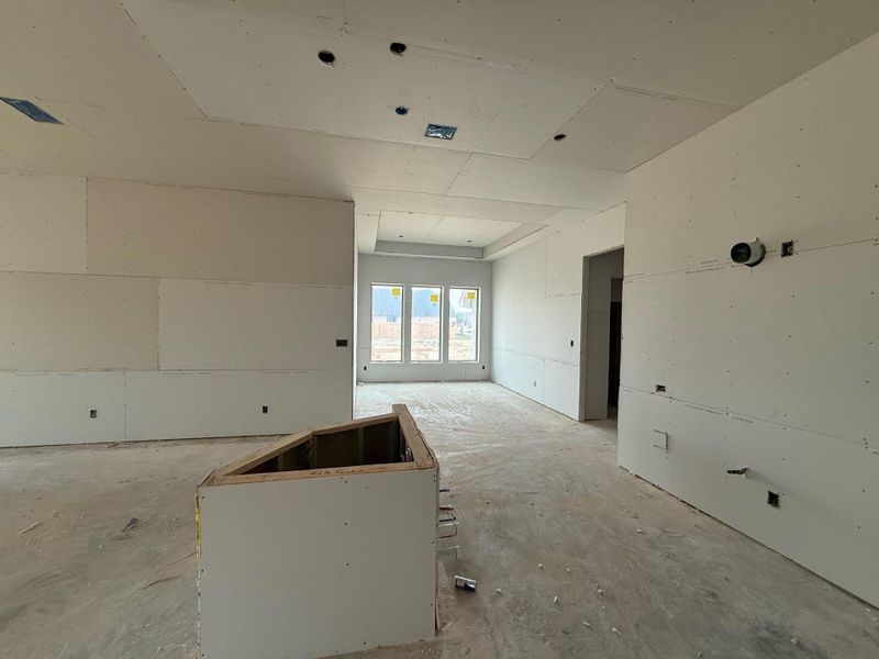 In-progress construction of a new home in Candela, Richmond, TX (Image 6).