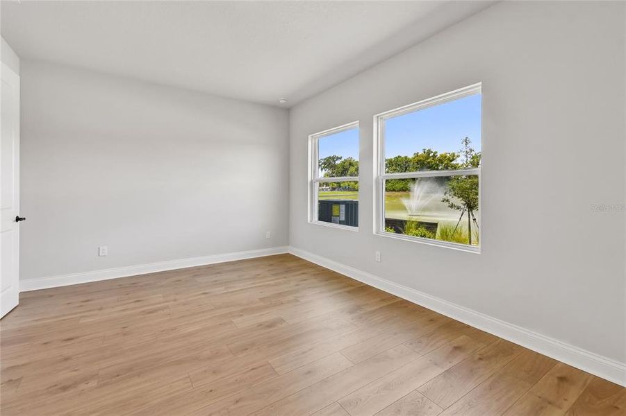 Spacious, unfurnished interior of a new home in Oakfield at Mount Dora Village Series, Mount Dora (Image 24). Spacious, unfurnished interior of a new home in Oakfield at Mount Dora Village Series, Mount Dora (Image 24).