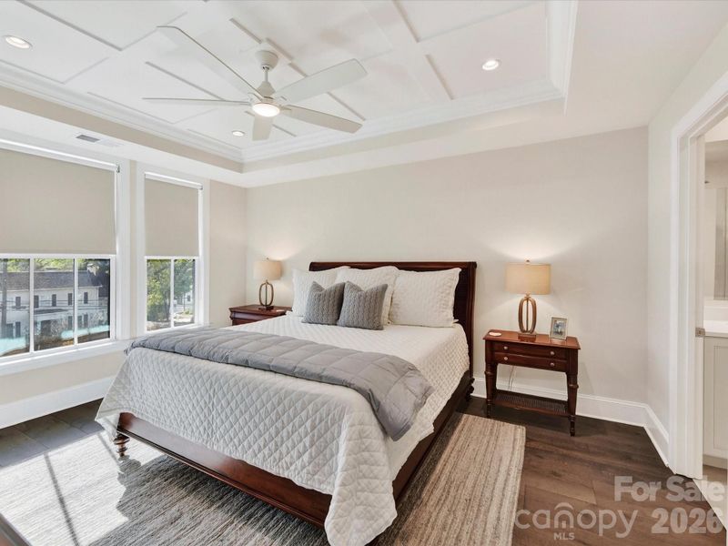Furnished interior view inside a new home in , Charlotte (Image 37).