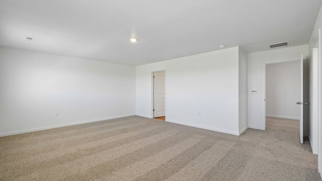 Spacious, unfurnished interior of a new home in The Ridge at Lorson Ranch, Colorado Springs (Image 15). Spacious, unfurnished interior of a new home in The Ridge at Lorson Ranch, Colorado Springs (Image 15).