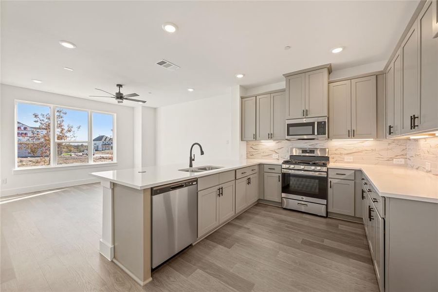 Furnished interior view inside a new home in Talia, Mesquite (Image 5).